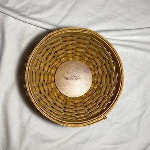 Longaberger bowl basket set